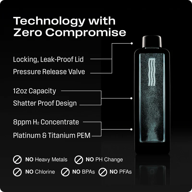 Hydrogen water bottle
