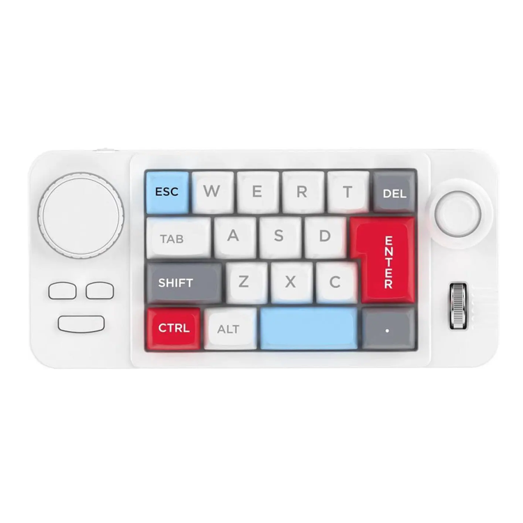 19-key hot-swappable keyboard with programmable macros