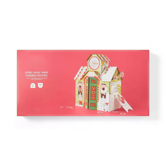Build-Your-Own Santa’s Workshop Fort — A Creative Christmas Adventure for Kids!