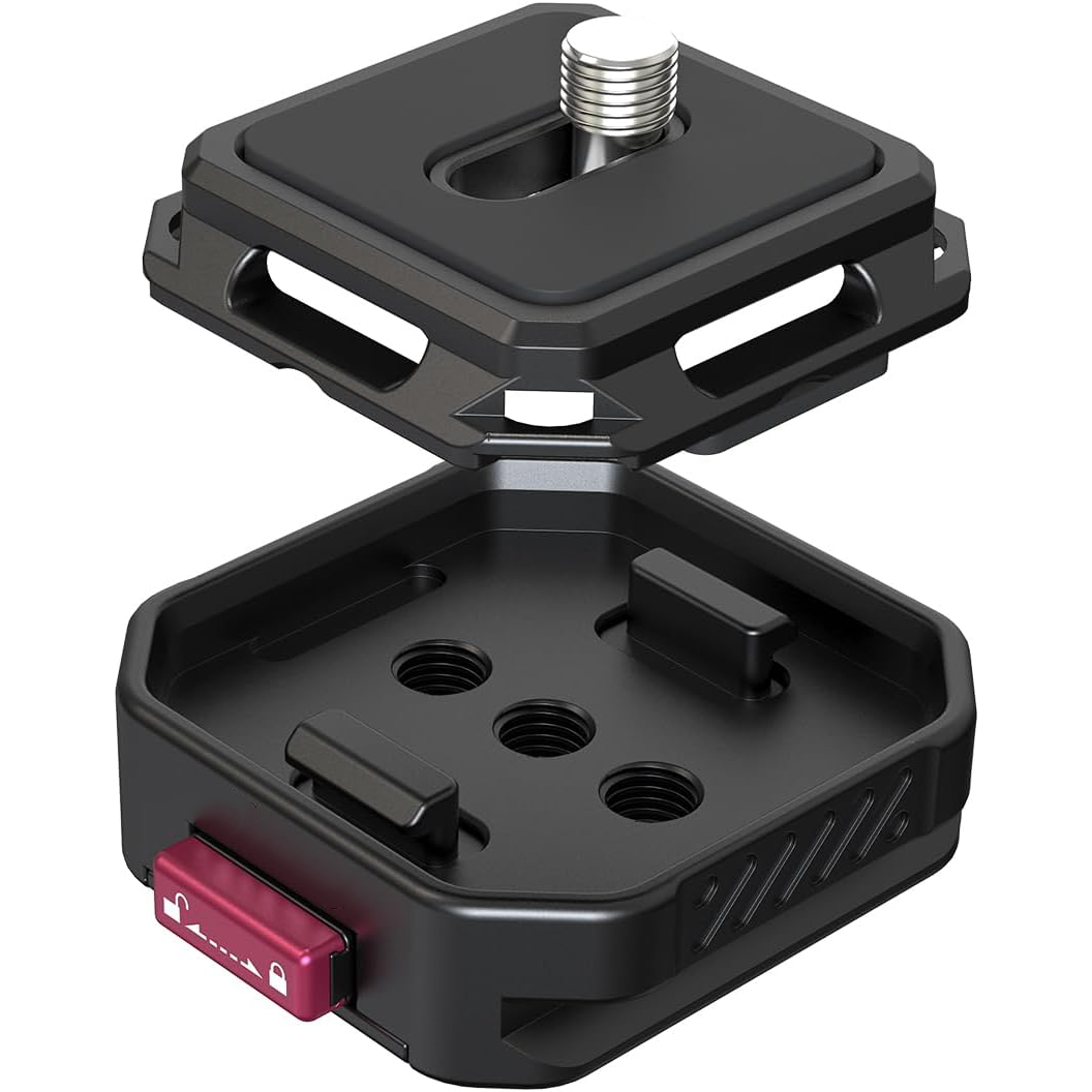 Quick Release Camera Plate – Built-In Arca Base with 10 kg Load Support