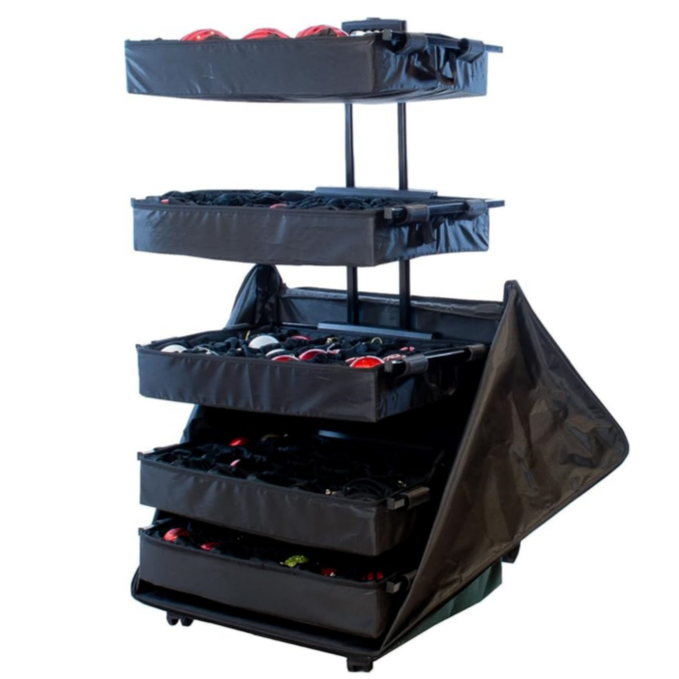 5-tray telescopic Christmas ornament storage bag - can hold 120 ornaments