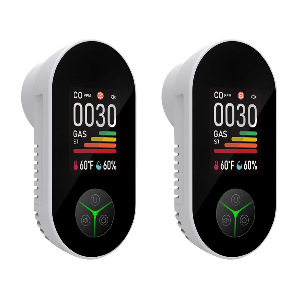 4-in-1 Carbon Monoxide and Gas Detector – Real-Time Protection