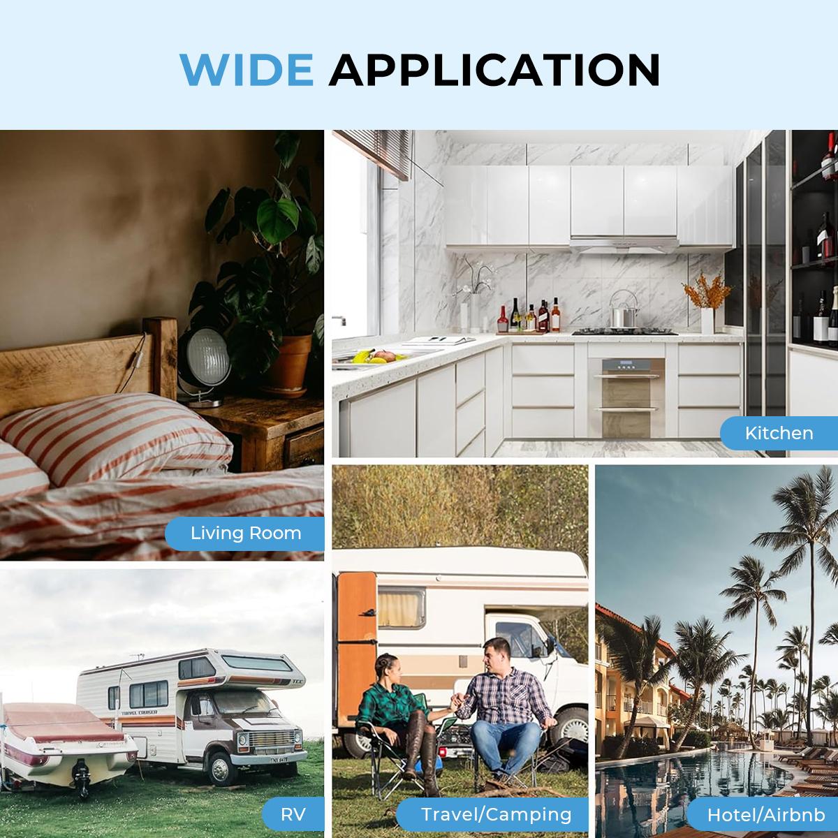 4-in-1 Carbon Monoxide and Gas Detector – Real-Time Protection