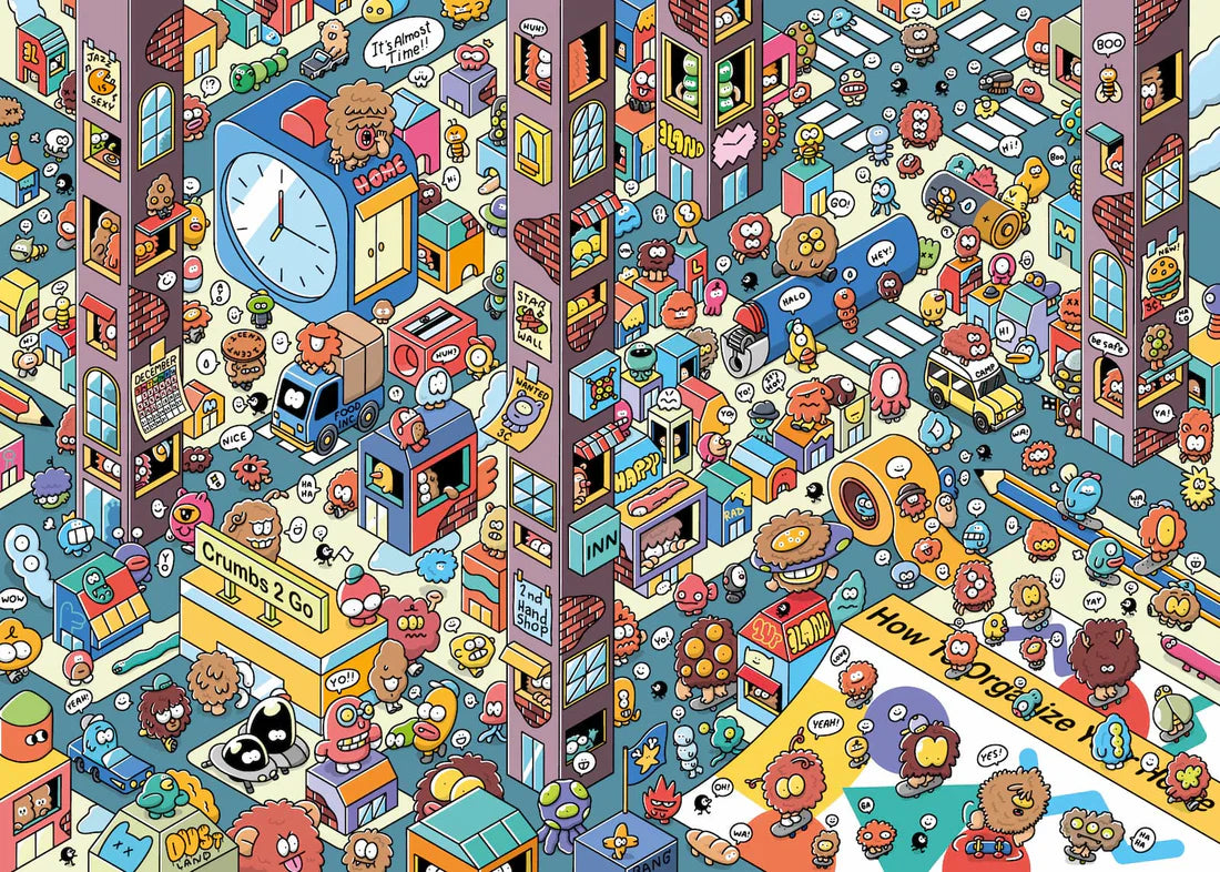 1000-Piece Puzzle - The Town's Final Secret