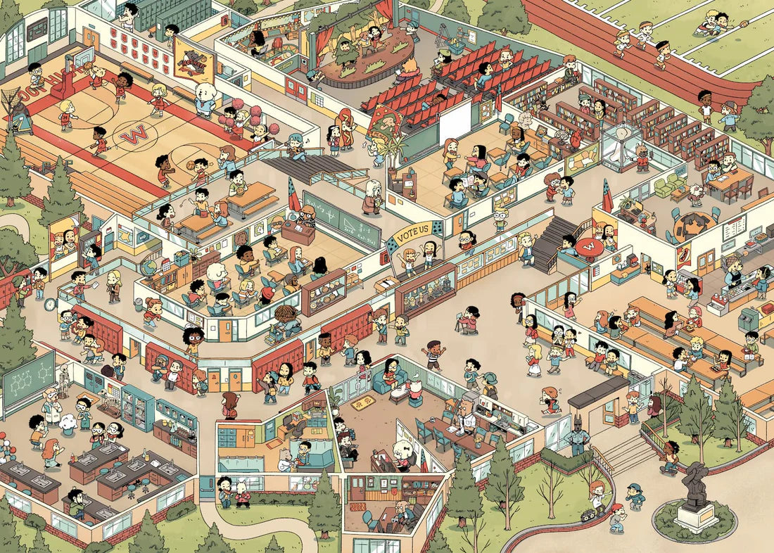 1000-Piece Puzzle - The Town's Final Secret