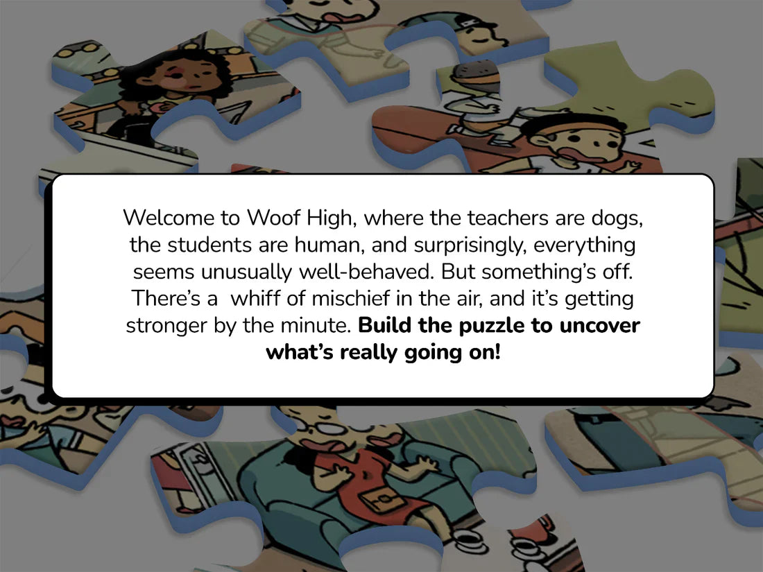 1000-Piece Puzzle - The Town's Final Secret