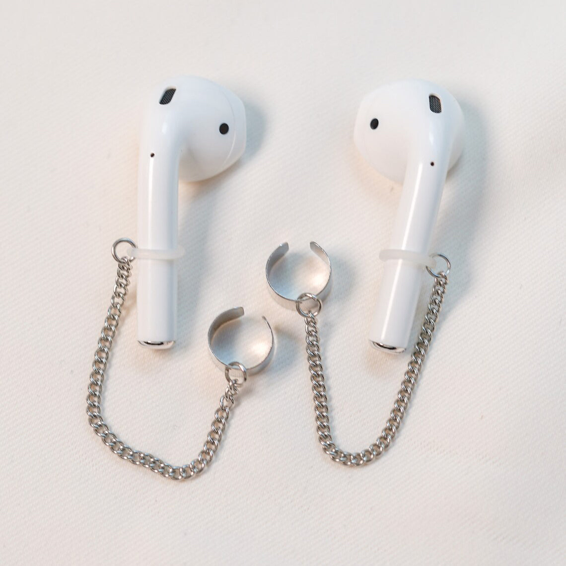 Earbud Storage Earrings | Stylish Stainless Steel Earrings for Music Lovers