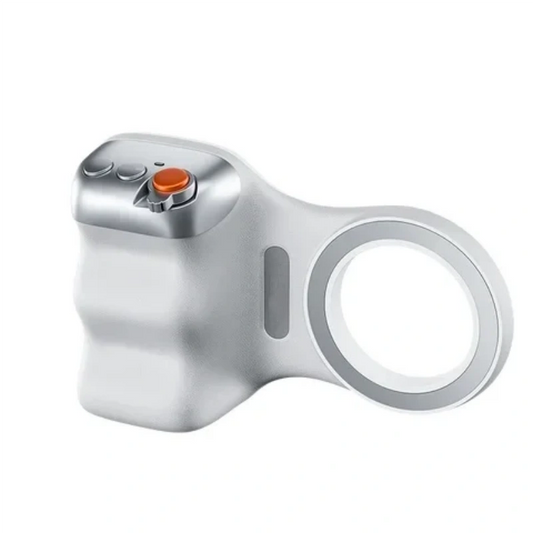 Magnetic mobile phone light grip