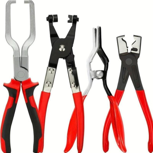 Hose Clamp Plier Set – Multi-Purpose Fuel Line & Pipe Removal Kit for Automotive Repair