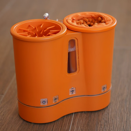 4-in-1 Automatic Dog Paw Cleaner – Effortless Pet Paw Cleaning Solution
