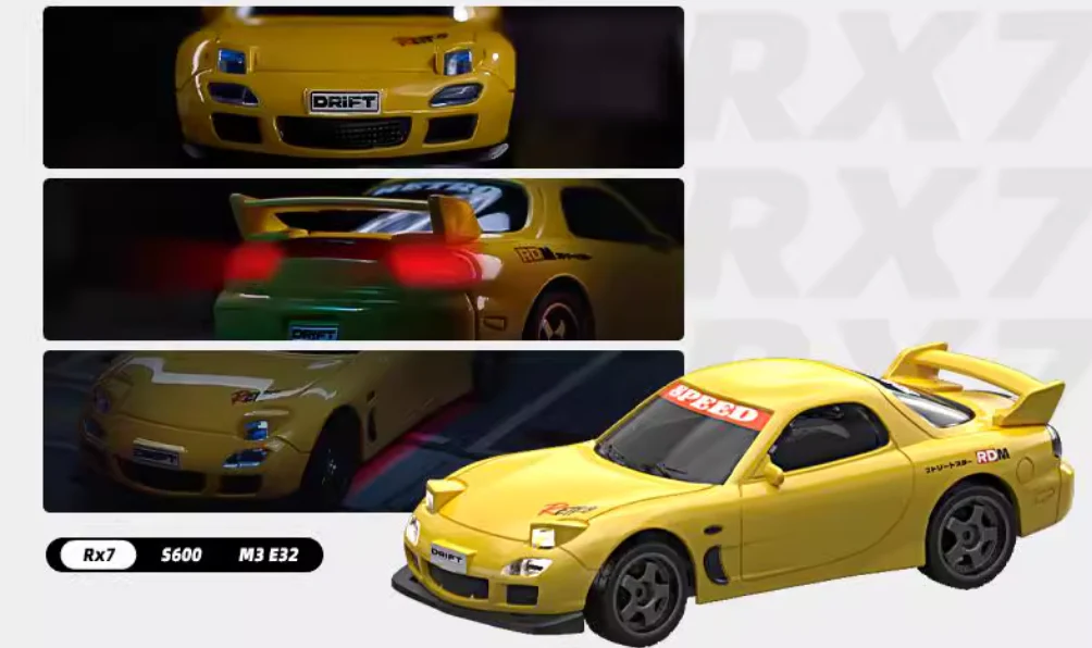 1/43 RC Drift Car – Exciting High-Speed Drifting in Mini Scale