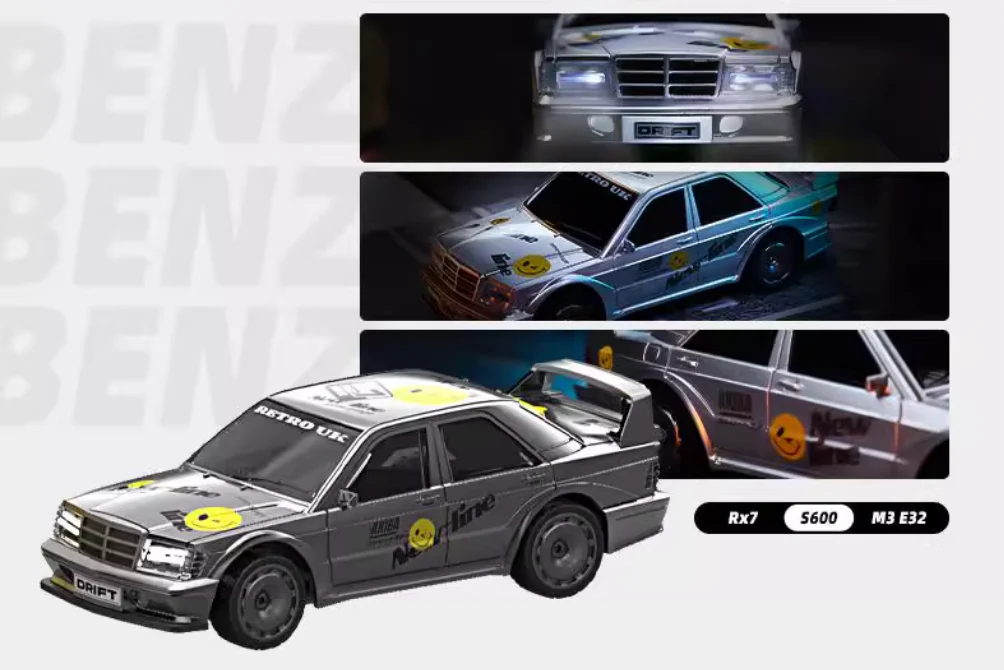 1/43 RC Drift Car – Exciting High-Speed Drifting in Mini Scale