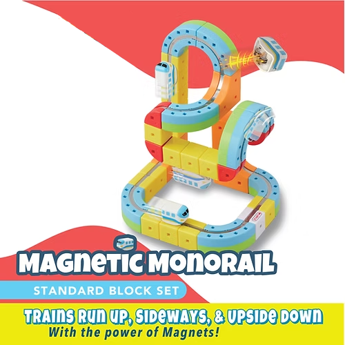Magnetic Monorail Starter Set – Build, Connect & Imagine!
