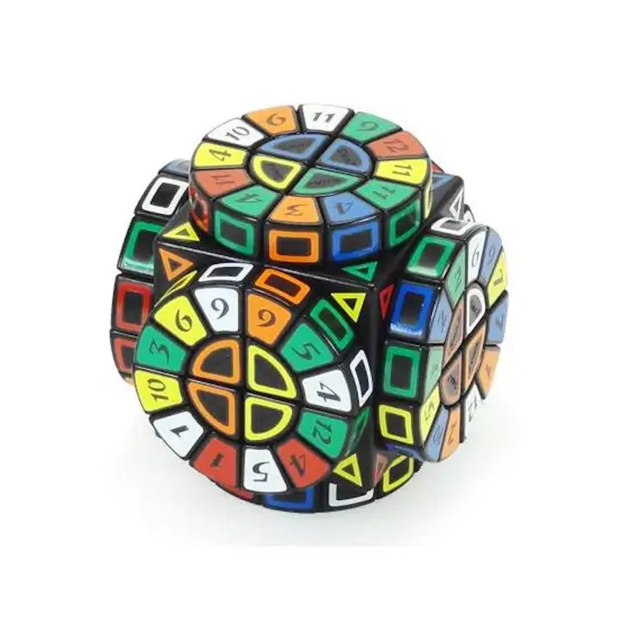 2x2 Time Machine Cube Black