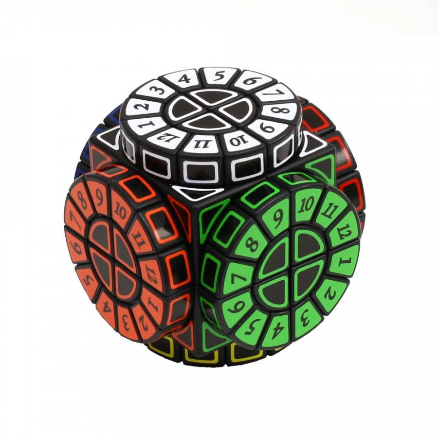 2x2 Time Machine Cube Black